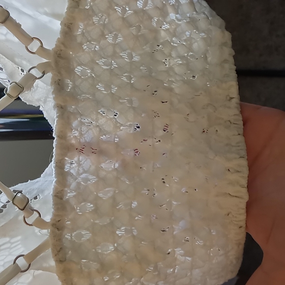 Francesca's strappy lace white bralette - Picture 5 of 5